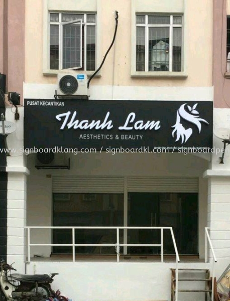 thanh lam Solon 3D led box up channel lettering signage signboard at meru klang  3D LED Box Up Billboard Kuala Lumpur (KL), Malaysia Pembinaan, Pasang, Pembekal | Great Sign Advertising (M) Sdn Bhd