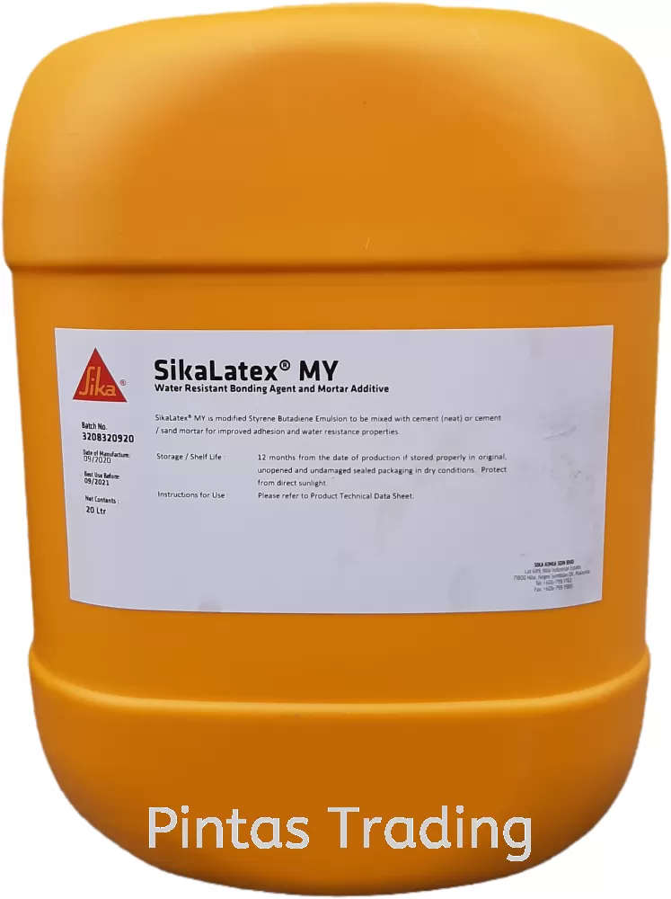 SikaLatex MY | Water Resistant Bonding Agent & Site Batch Mortar Strengthening Additive