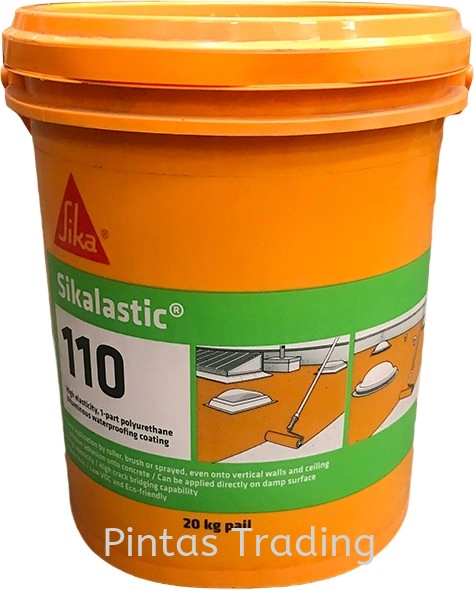 Sikalastic 110 | High Elasticity, One Part Polyurethane Bituminous Waterproofing Coating