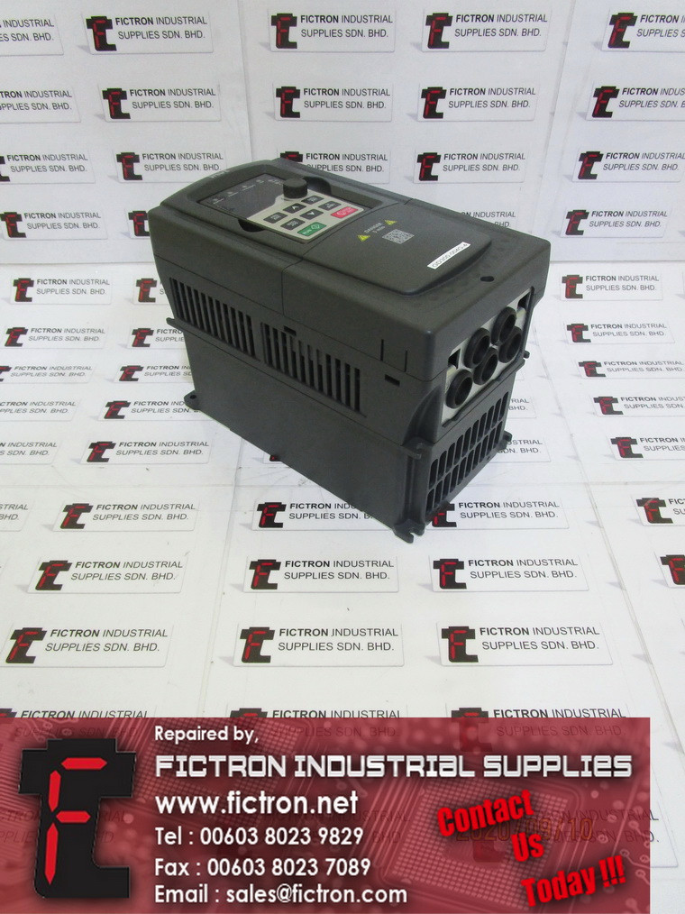 GD300-004G-4 GD300004G4 INVT ELECTRIC Frequency Converter Drive Supply Repair Malaysia Singapore Indonesia USA Thailand