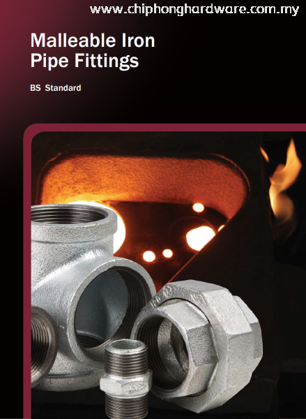 MECH Malleable Iron Pipe Fittings MECH Steam Fittings Pipes & Fittings Selangor, Malaysia, Kuala Lumpur (KL), Seri Kembangan Supplier, Suppliers, Supply, Supplies | CHIP HONG HARDWARE SDN BHD