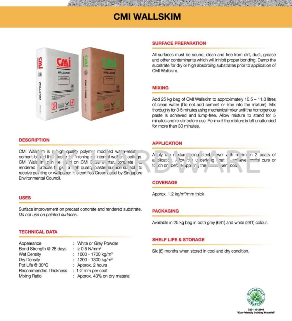 CMI WALLSKIM