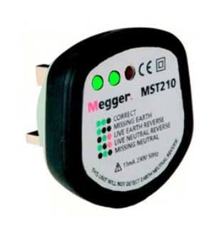 megger mst210 socket tester