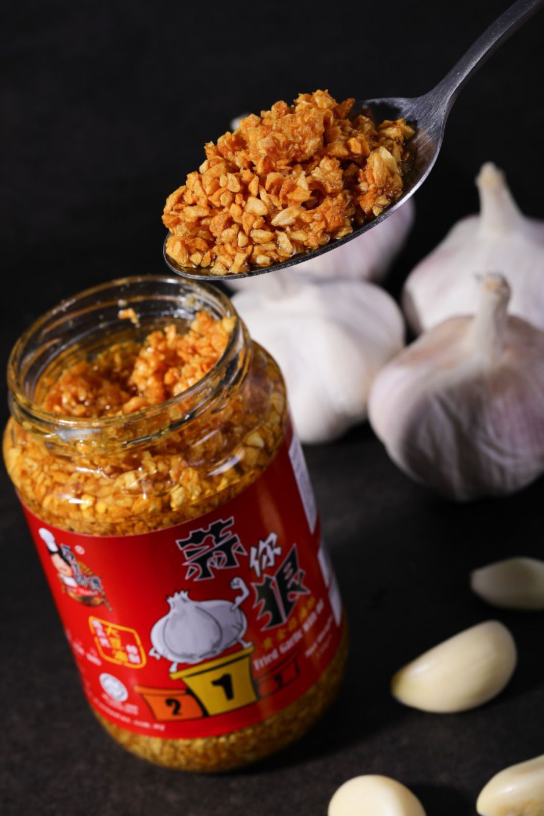 Fried Garlic With Oil 330gm