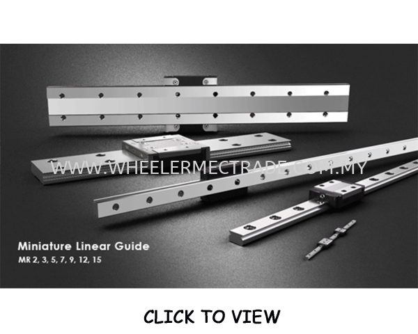 Miniature MR Series Miniature Series CPC Linear Guide Malaysia, Johor Bahru (JB), Ulu Tiram Manufacturer, Supplier, Supply, Supplies | Wheeler Mectrade Sdn Bhd