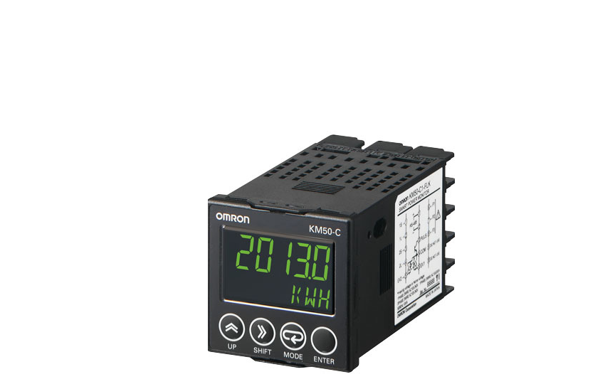 omron km50-c  power and current can be measured simultaneously. measurement of generated power (regenerati