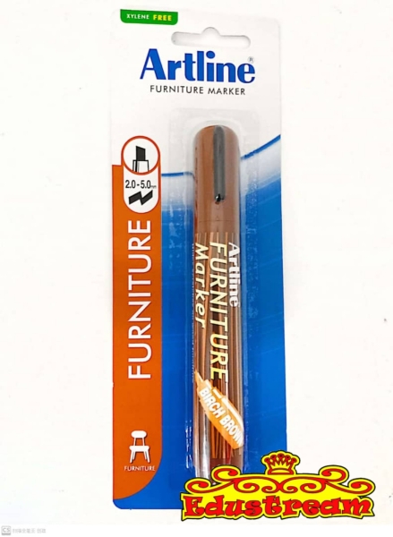 Artline Furniture Marker, Colour Mahagony Size 2.0 - 5.0 mm