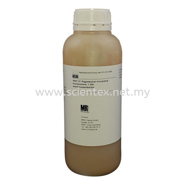 MR 121 Magnetic Powder Concentrate Magnetic Particle Inspection MR Chemie NDT Solutions Perak, Malaysia, Menglembu Supplier, Distributor, Supply, Supplies | Scientex Engineering & Trading Sdn Bhd