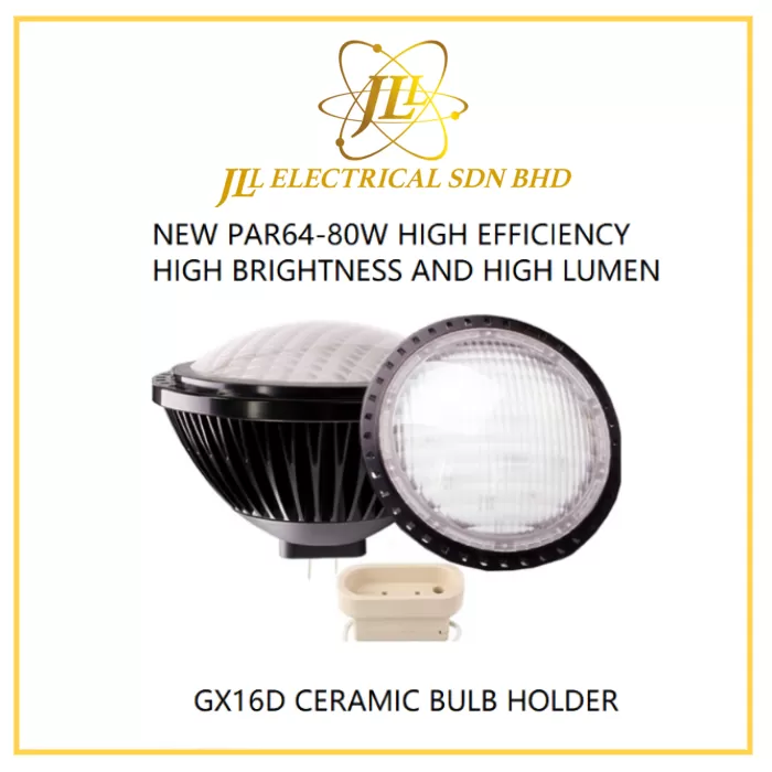 JL LED PAR64 80W TO REPLACE PAR64 1000W INCANDESCENT