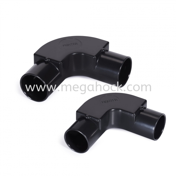 Inspection Elbow (Black) Inspection Elbow Conduit Inspection Conduit Fitting Johor Bahru (JB), Malaysia, Senai Supplier, Suppliers, Supply, Supplies | Megahock Pipes & Profile Manufacturing Sdn Bhd