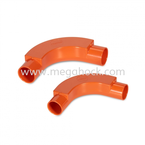 Inspection Bend (Orange) Inspection Bend Conduit Inspection Conduit Fitting Johor Bahru (JB), Malaysia, Senai Supplier, Suppliers, Supply, Supplies | Megahock Pipes & Profile Manufacturing Sdn Bhd