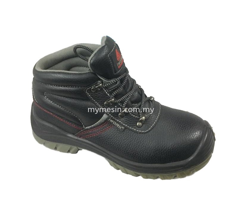 IWORK W9709 (Black) Safety Shoes  [Code:9685]