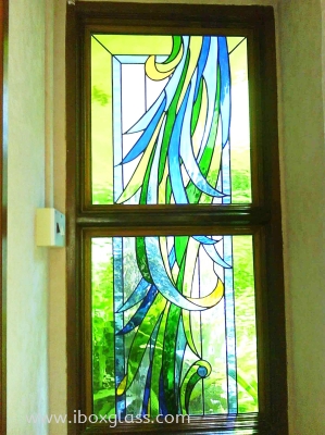 Stained Glass Door