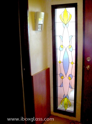 Stained Glass Door