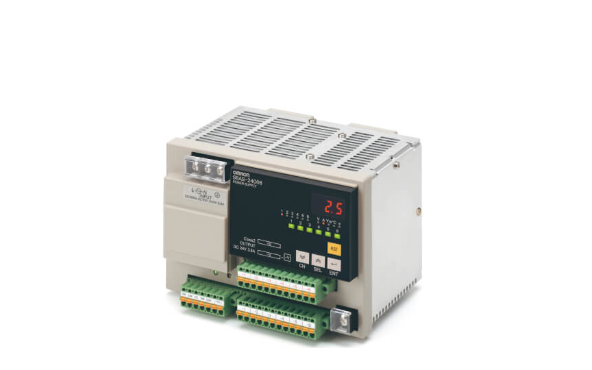 omron s8as a new type of power supply that provides safety and maintainability