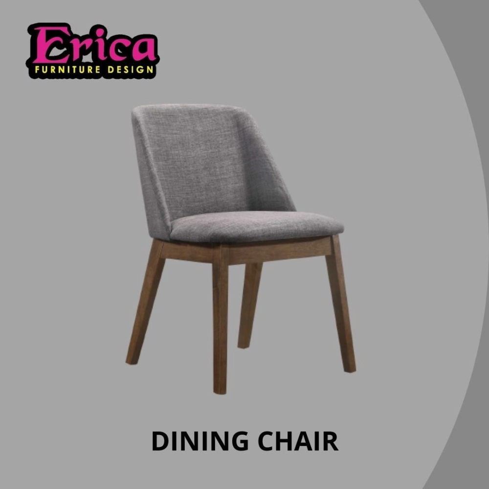 ERICA DINING CHAIR DARK GREY 