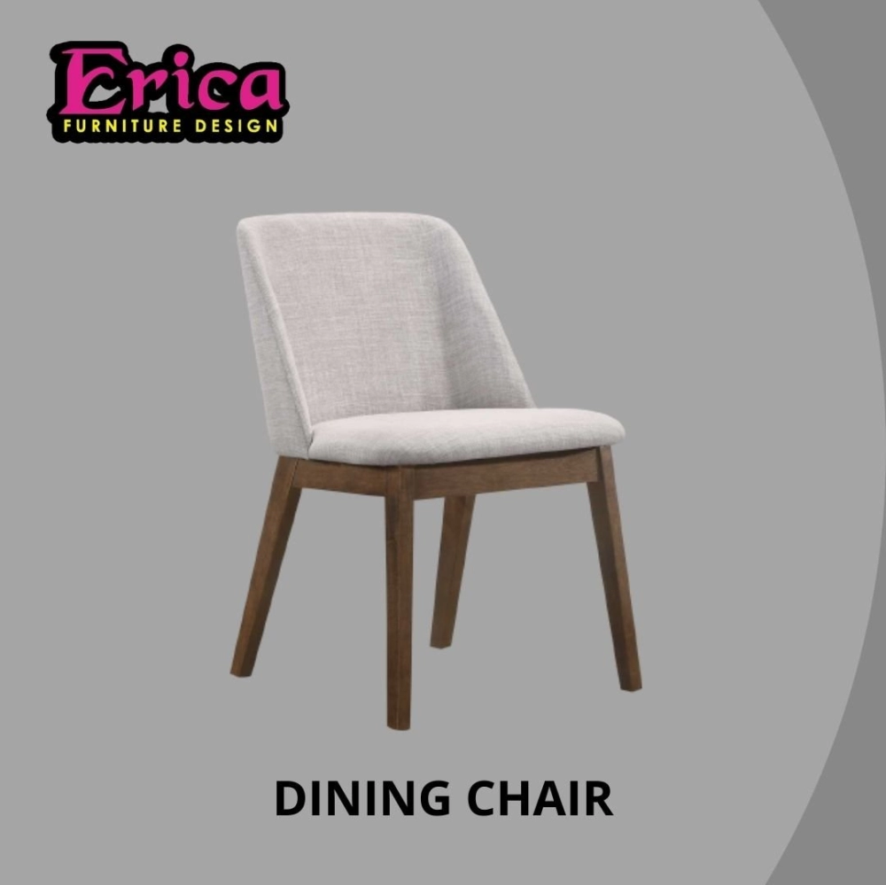 ERICA DINING CHAIR LIGHT GREY 