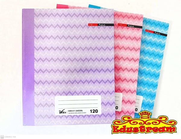 UNI F5 HARD COVER QUARTO BOOK 50GSM 120 PGS /200 PGS /300 PGS /400 PGS Notebook Paper Product Stationery & Craft Johor Bahru (JB), Malaysia Supplier, Suppliers, Supply, Supplies | Edustream Sdn Bhd
