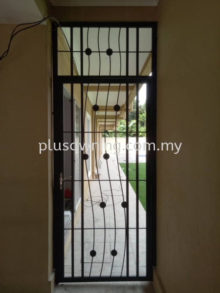 Grill Door @Jalan Palimbayan Indah, Petaling Jaya, Selangor Grill Door Selangor, Malaysia, Kuala Lumpur (KL), Cheras Contractor, Service | Plus Awning & Iron Sdn Bhd