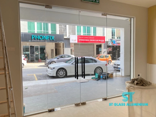 Tempered Glass Door