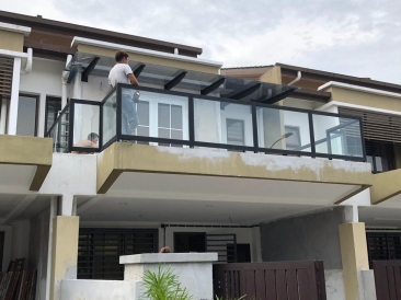 Balcony Glass Railing