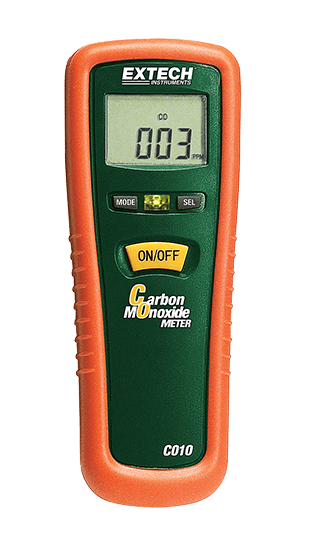 extech co10 : carbon monoxide (co) meter