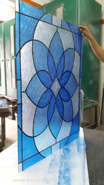 Stained Glass Design on Fused Glass Stained Fused Glass Stained Glass Studio Penang, Malaysia Supplier, Suppliers, Supply, Supplies | IBOX DESIGN