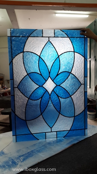 Stained Glass Design on Fused Glass Stained Fused Glass Stained Glass Studio Penang, Malaysia Supplier, Suppliers, Supply, Supplies | IBOX DESIGN