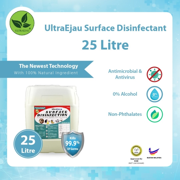 Surface Disinfection - 25 Litre Hand Sanitizer & Surface Disinfection Selangor, Malaysia, Kuala Lumpur (KL), Johor Bahru (JB), Penang, Perak Supplier, Suppliers, Supply, Supplies | Kualiti Alam Hijau (M) Sdn Bhd