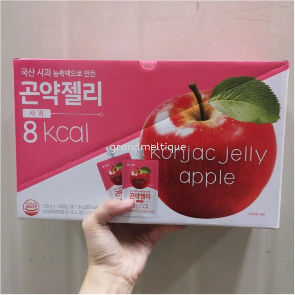 NONGHYUP KONJAC JELLY APPLE 农业苹果 150g x 10 PER 3 OUTER