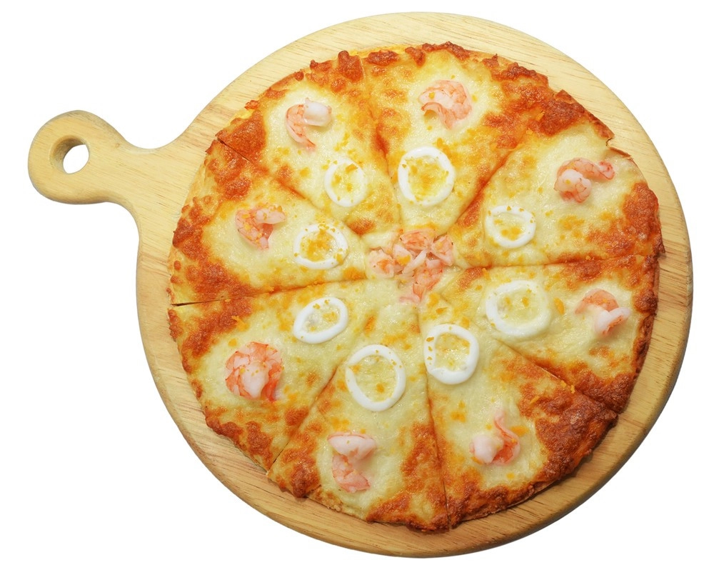 Salted Egg Pizza