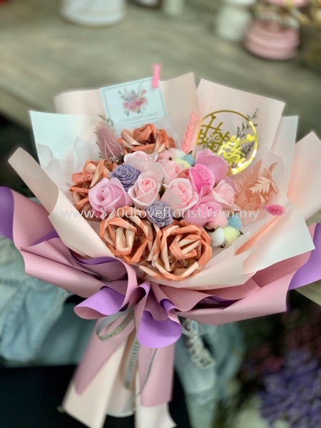  MONEY ROSES BOUQUET/Ǯ Kuala Lumpur (KL), Malaysia, Selangor, Cheras Supplier, Suppliers, Supply, Supplies | 520 D Love Florist