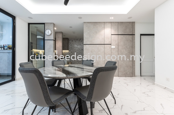 Sri Damansara @ Residensial @ Renovation RESIDENTIAL SEMI D @ SRI DAMANSARA (RENOVATION & ID) Selangor, Puchong, Kuala Lumpur (KL), Malaysia Works, Contractor | Cubebee Design Sdn Bhd