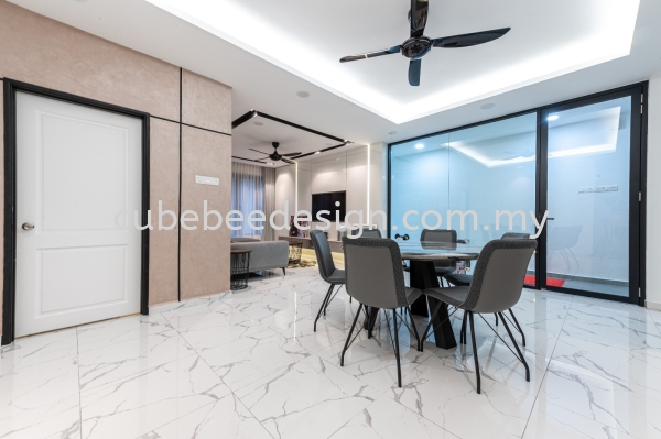 Sri Damansara @ Residensial @ Renovation RESIDENTIAL SEMI D @ SRI DAMANSARA (RENOVATION & ID) Selangor, Puchong, Kuala Lumpur (KL), Malaysia Works, Contractor | Cubebee Design Sdn Bhd