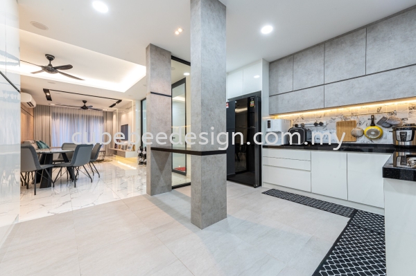 Sri Damansara @ Residensial @ Renovation RESIDENTIAL SEMI D @ SRI DAMANSARA (RENOVATION & ID) Selangor, Puchong, Kuala Lumpur (KL), Malaysia Works, Contractor | Cubebee Design Sdn Bhd