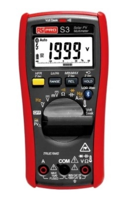 RS PRO S3 LED Digital Multimeter True RMS