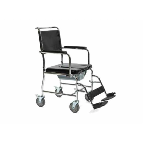 Steel (Chrome) Commode Pushchair 18"