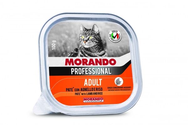 04013 PATE WITH LAMB AND RICE 100gr Morando Professional - Alutrays Cat Food Morando Selangor, Malaysia, Kuala Lumpur (KL), Sungai Buloh Supplier, Suppliers, Supply, Supplies | Petopet Marketing Sdn Bhd