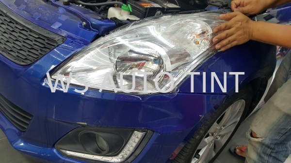 Headlamps Paint Protection film to protect yellowing, stone chips & scratches.  Paint Protection Film Paint Protection Film Car Detailing Selangor, Malaysia, Kuala Lumpur (KL), Puchong, Sepang Service, Shop | WS AUTO TINT & SPA ACCESSORIES