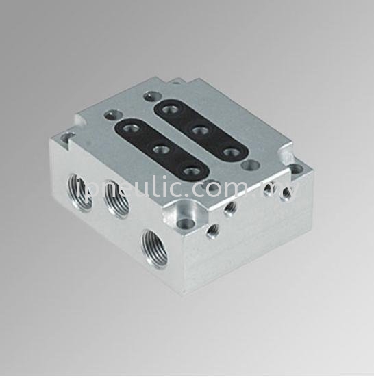 ACCESSORIES MINIMACH-- 2 POS. MULTIPLE BASE 5/2-5/3 MINIMACH VALVES SERIES MINIMACH VALVES METAL WORK PNEUMATIC Malaysia, Perak Supplier, Suppliers, Supply, Supplies | I Pneulic Industries Supply Sdn Bhd