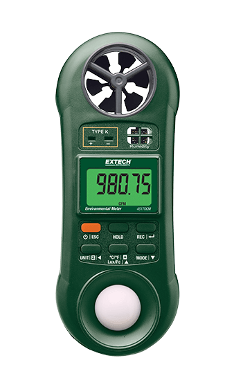 EXTECH 45170CM : 5-in-1 Environmental Meter Air Flow Meters Extech Selangor, Penang, Malaysia, Kuala Lumpur (KL), Petaling Jaya (PJ), Butterworth Supplier, Suppliers, Supply, Supplies | MOBICON-REMOTE ELECTRONIC SDN BHD