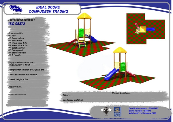 ISC 05372 Playground Malaysia, Seremban, Negeri Sembilan Manufacturer, Supplier, Supply, Supplies | Ideal Scope Playground Sdn Bhd