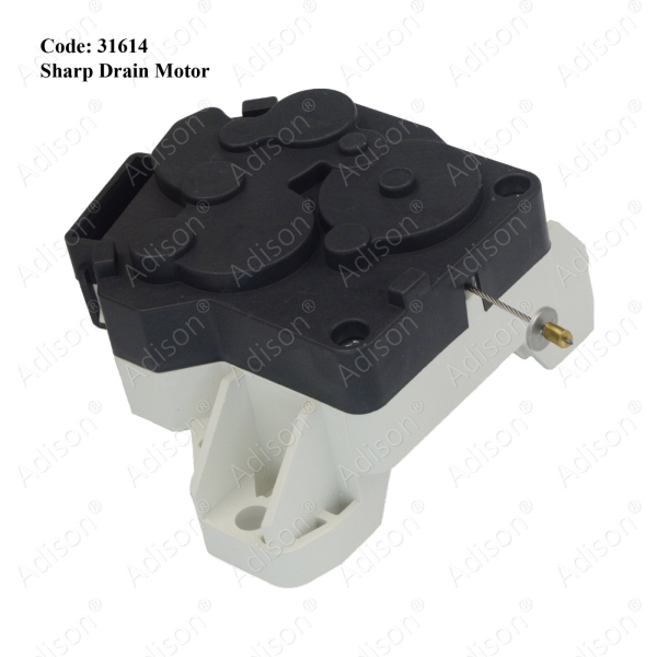 Code: 31614 Sharp Drain Motor For ES-N70JM / ES-N80JM / ES-R75M / ES-R76M / ES-R90M / ES-R96M / ES-S763M / ES-S803M / ES-R83M / ESU756E Magnet Valve / Gear Motor Washing Machine Parts Melaka, Malaysia Supplier, Wholesaler, Supply, Supplies | Adison Component Sdn Bhd