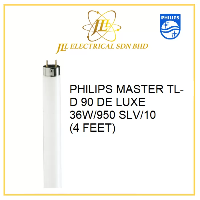 PHILIPS MASTER TL-D T8 90 De Luxe 36W/950 SLV/10 (4 FEET)