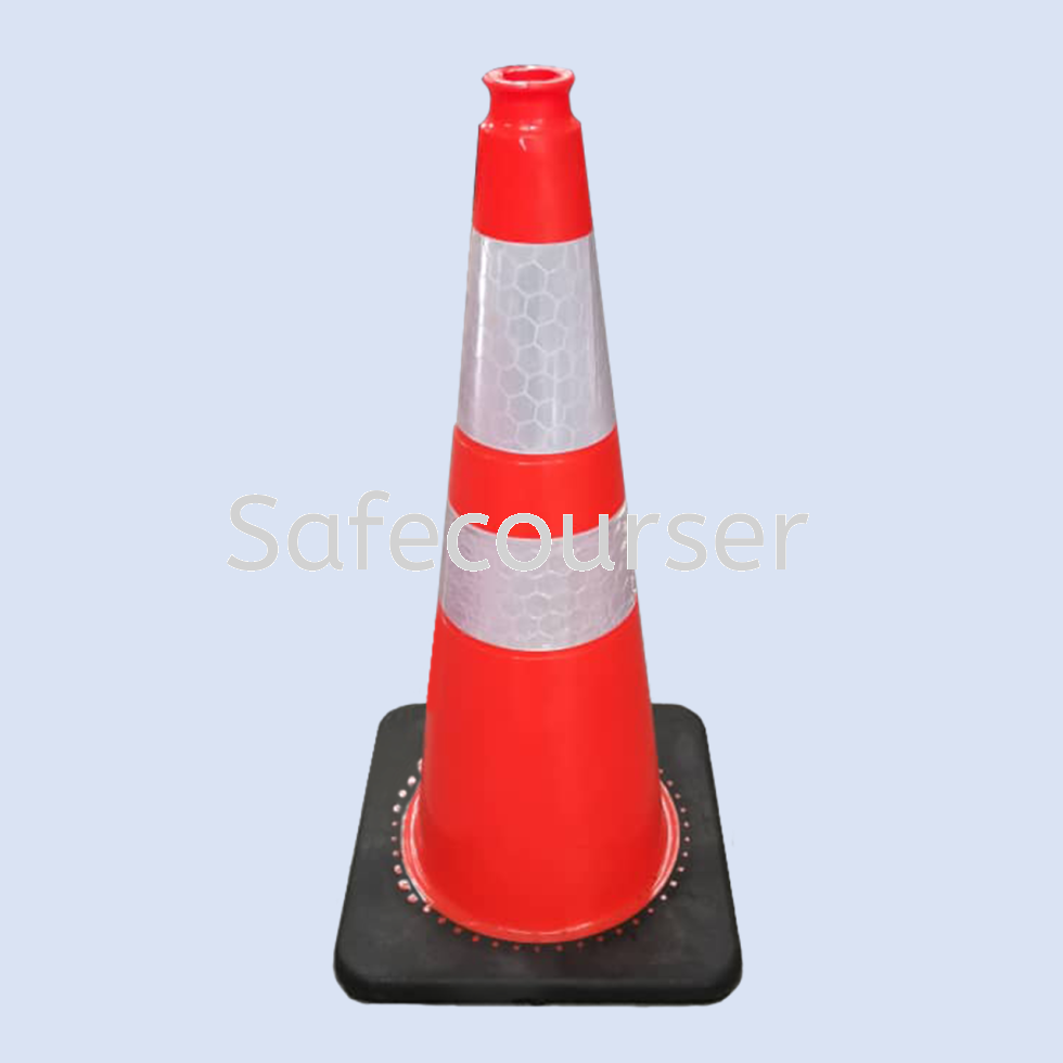 750mm PVC Traffic Cone HIS 