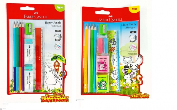 FABER CASTELL LITTLE FLUFFY / HAPPY JUNGLE WRITING SET Stationery Set Stationery & Craft Johor Bahru (JB), Malaysia Supplier, Suppliers, Supply, Supplies | Edustream Sdn Bhd