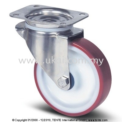 8470UAD125P63 red TENTE - GERMANY CASTOR WHEEL Malaysia, Kuala Lumpur (KL), Selangor, Melaka, Johor Bahru (JB), Penang, Sabah Supplier, Distributor, Supply, Supplies | Ukai (Malaysia) Sdn Bhd