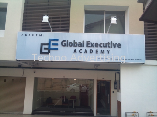 Aluminium Lettering Aluminium Lettering Box Up Signage Johor Bahru (JB), Malaysia, Taman Perling Supplier, Suppliers, Supply, Supplies | TECHNO ADVERTISING