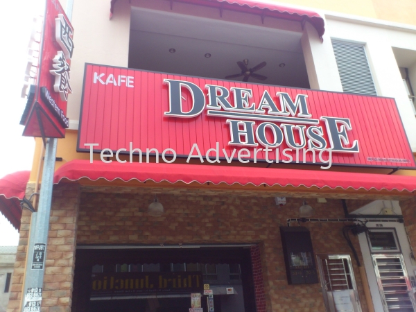 Aluminium Lettering Aluminium Lettering Box Up Signage Johor Bahru (JB), Malaysia, Taman Perling Supplier, Suppliers, Supply, Supplies | TECHNO ADVERTISING