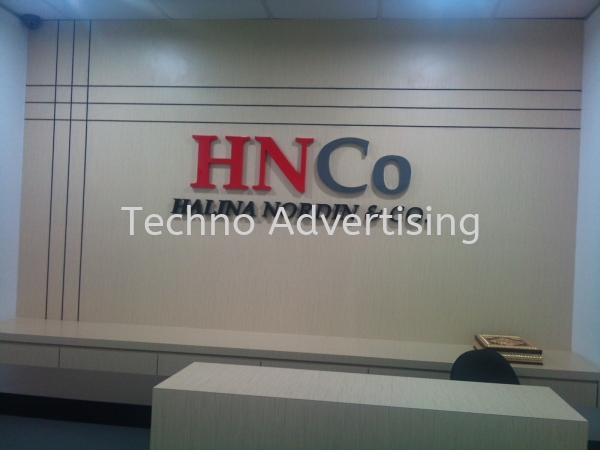 Aluminium Lettering Aluminium Lettering Box Up Signage   Supplier, Suppliers, Supply, Supplies | TECHNO ADVERTISING